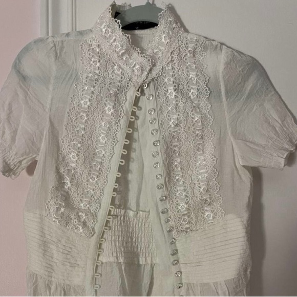 Vintage short sleeve blouse - Picture 2 of 4